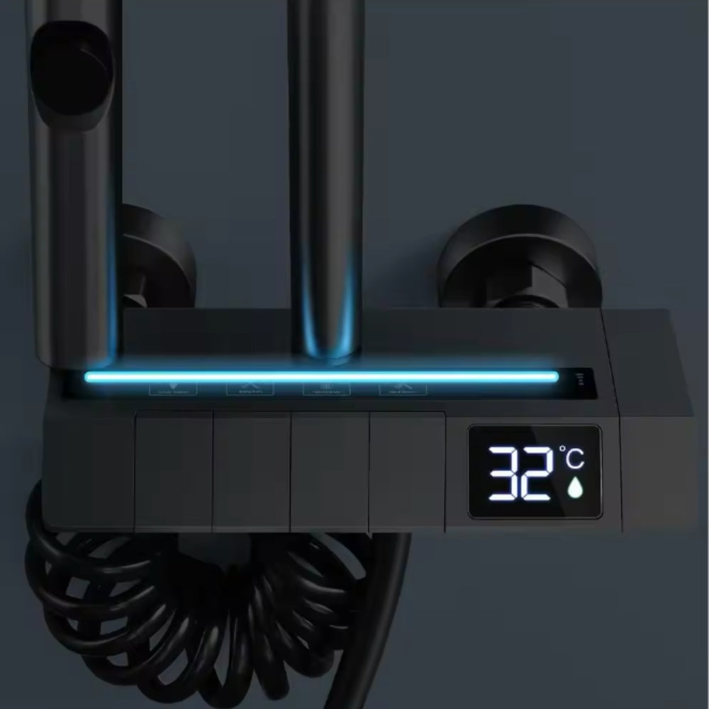 Set za tuširanje s digitalnim zaslonom 4u1