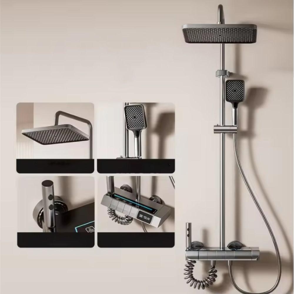 Set za tuširanje s digitalnim zaslonom 4u1