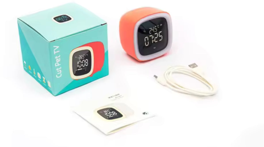 Dječji sat budilica sa noćnom svjetiljkom