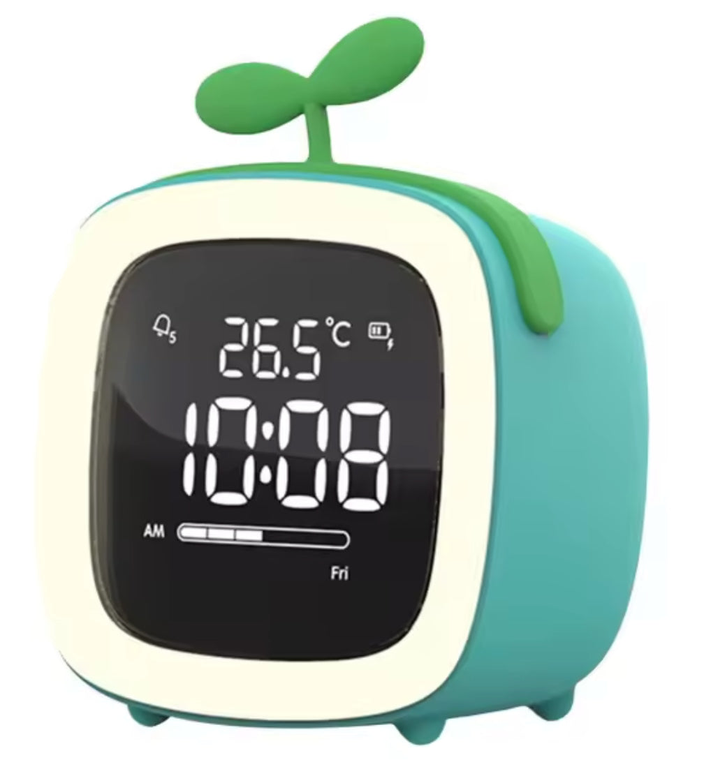 Dječji sat budilica sa noćnom svjetiljkom