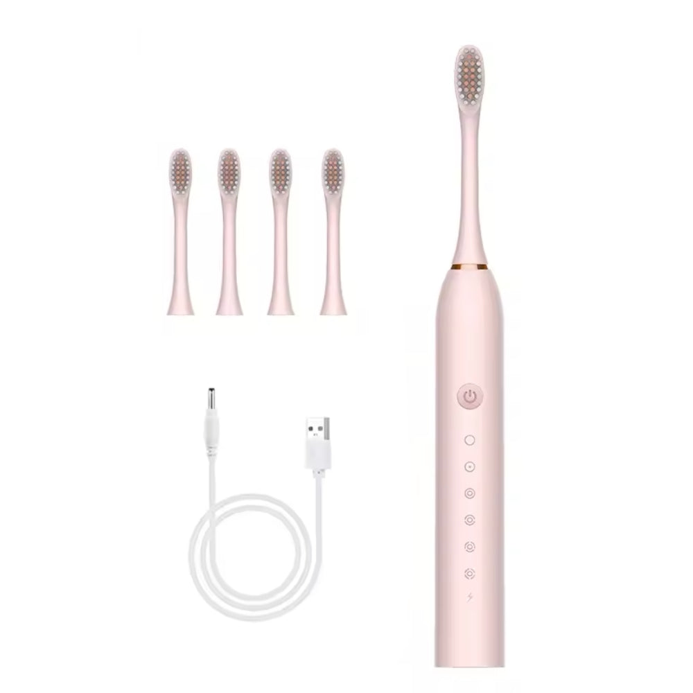 Električna četkica za zube sa ugrađenim Timerom, 4 dodatnih nastavaka