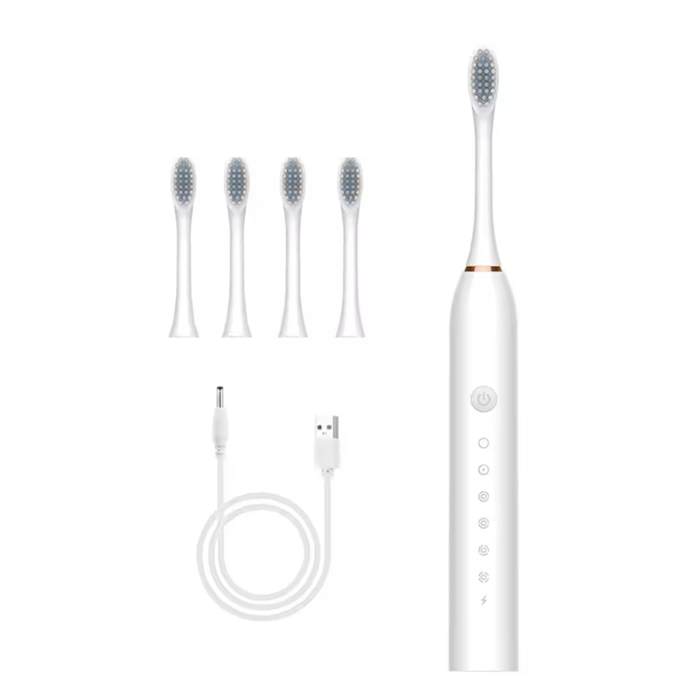 Električna četkica za zube sa ugrađenim Timerom, 4 dodatnih nastavaka