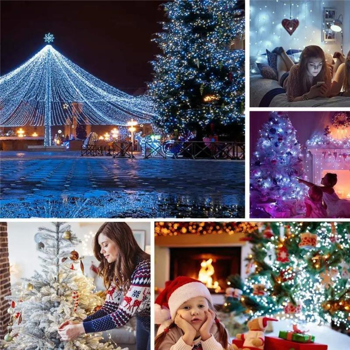 LED Svjetleća zavjesa 3x3m