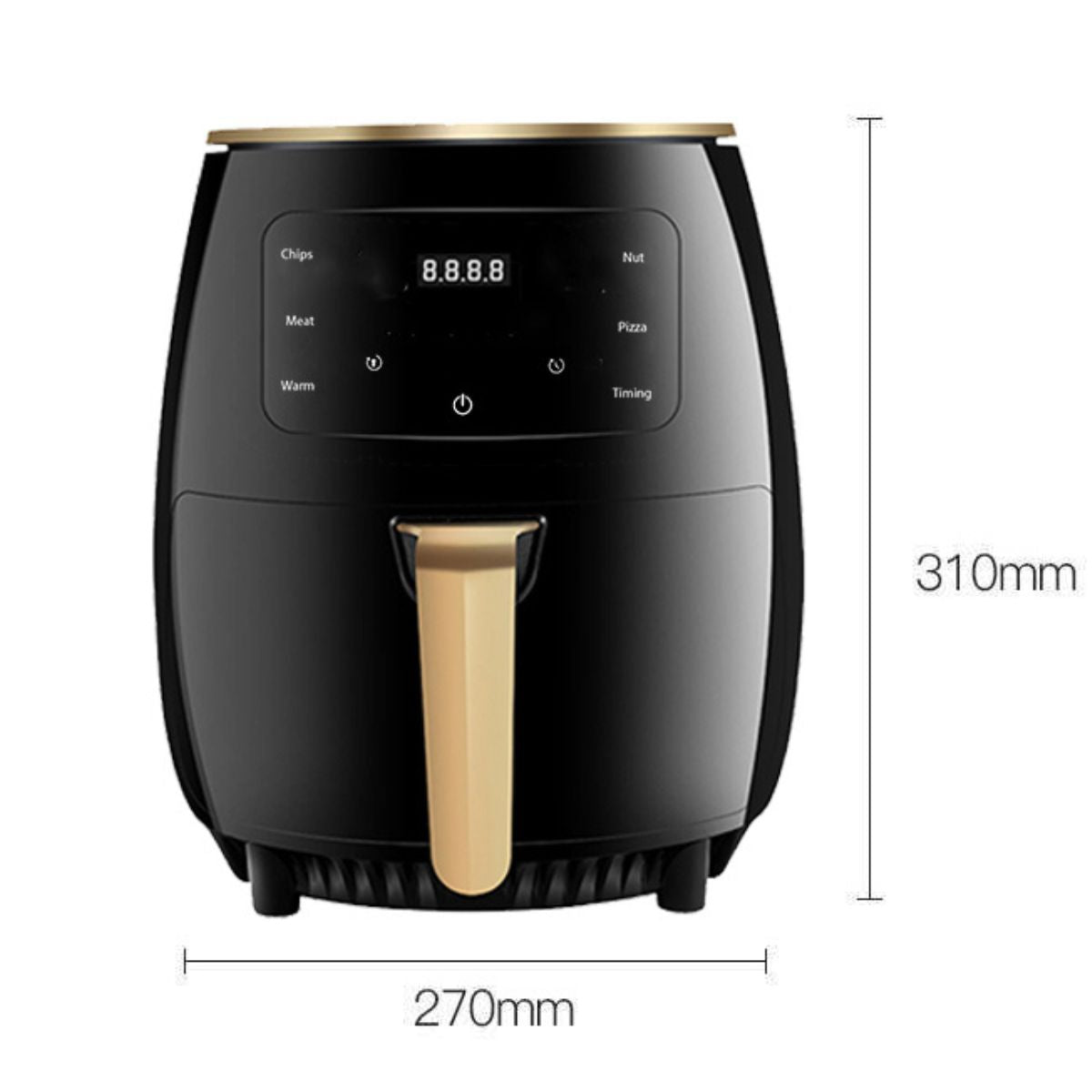 Friteza na vrući zrak kapaciteta 4.5L