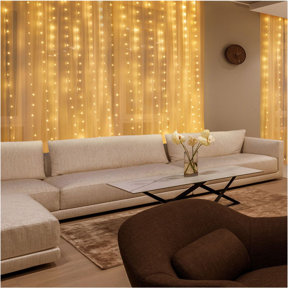 LED Svjetleća zavjesa 3x3m