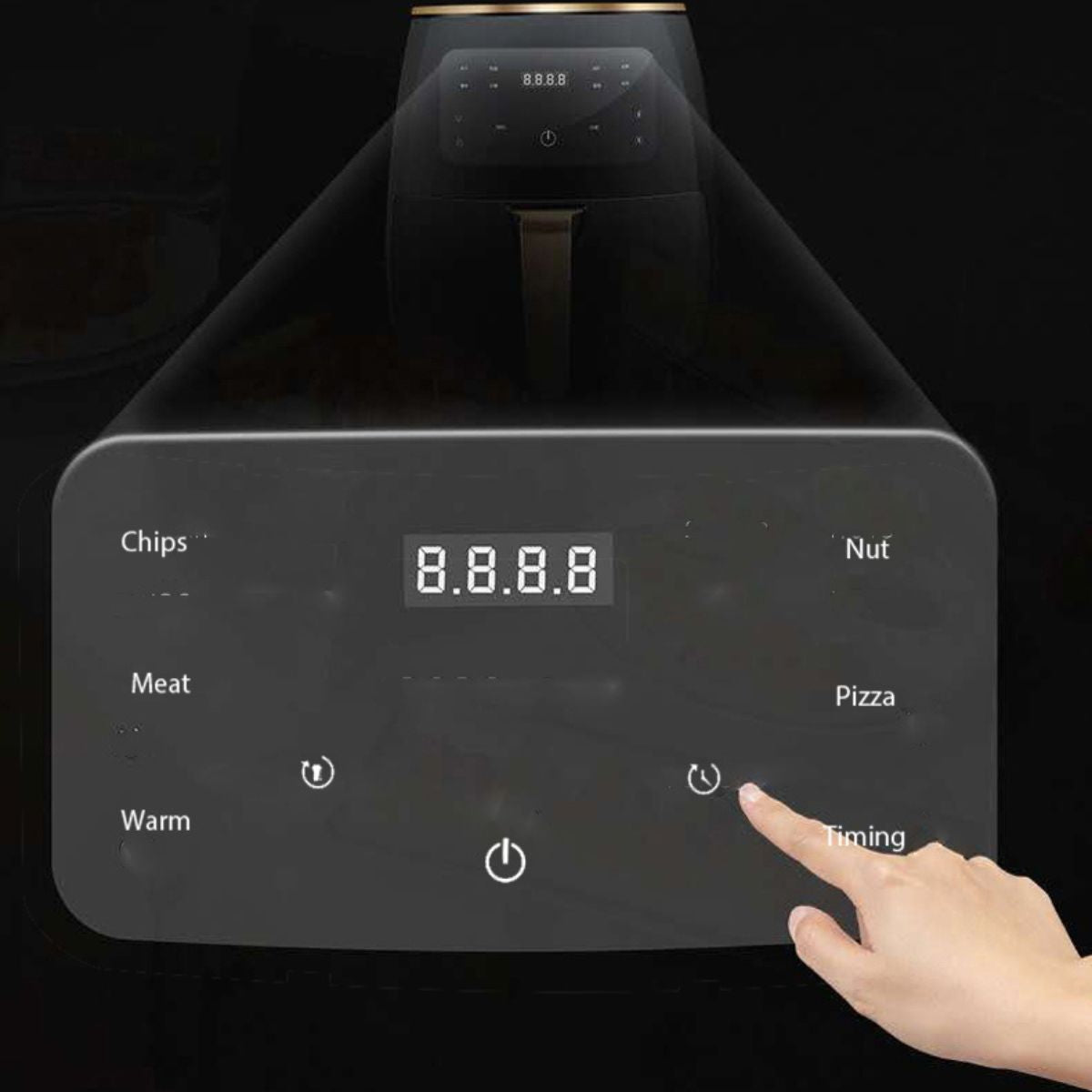 Friteza na vrući zrak kapaciteta 4.5L