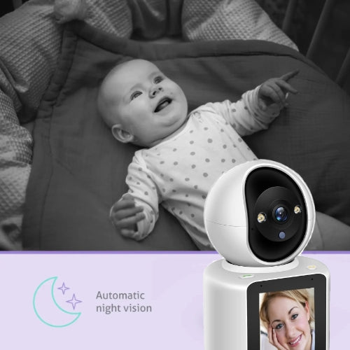 Pametni bežični Baby Monitor s noćnim vidom i dvosmjernom video i audio vezom