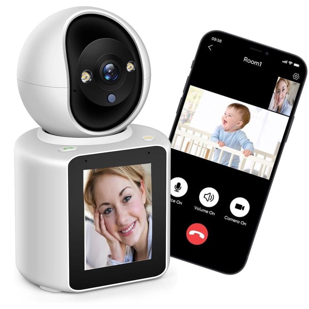 Pametni bežični Baby Monitor s noćnim vidom i dvosmjernom video i audio vezom