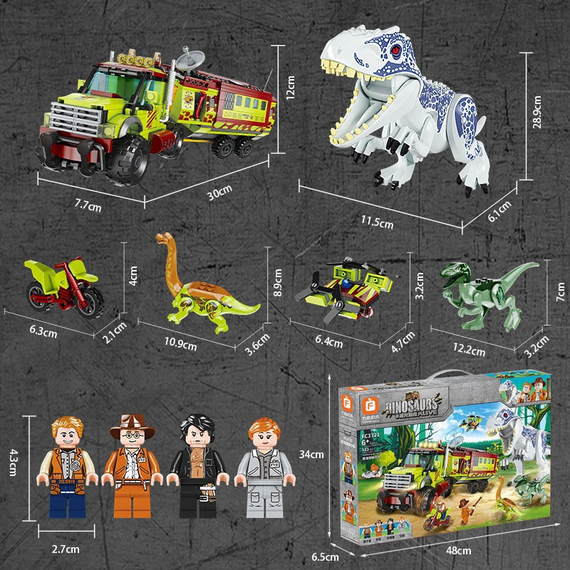 Dinosaur world set kockica 528 komada