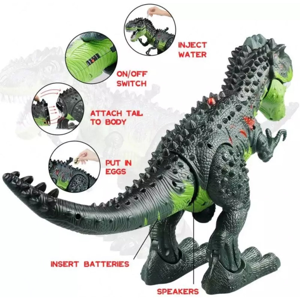 Dinosaur robot koji riga vatru