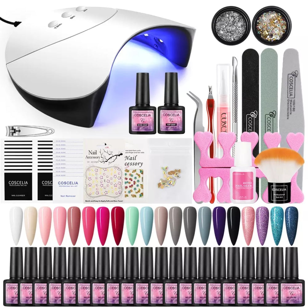 Set za manikuru + UV/LED Lampa