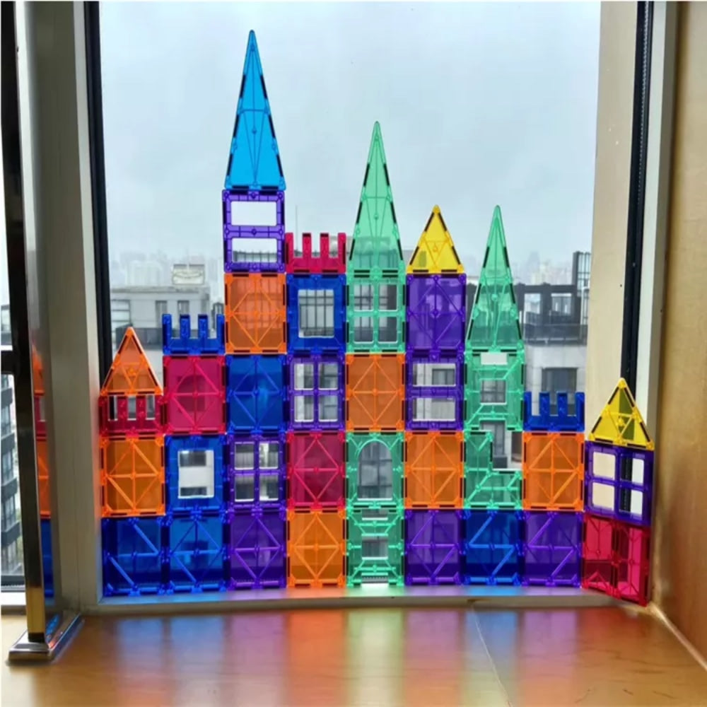 Kreativni set magnetnih kocki - 120 komada