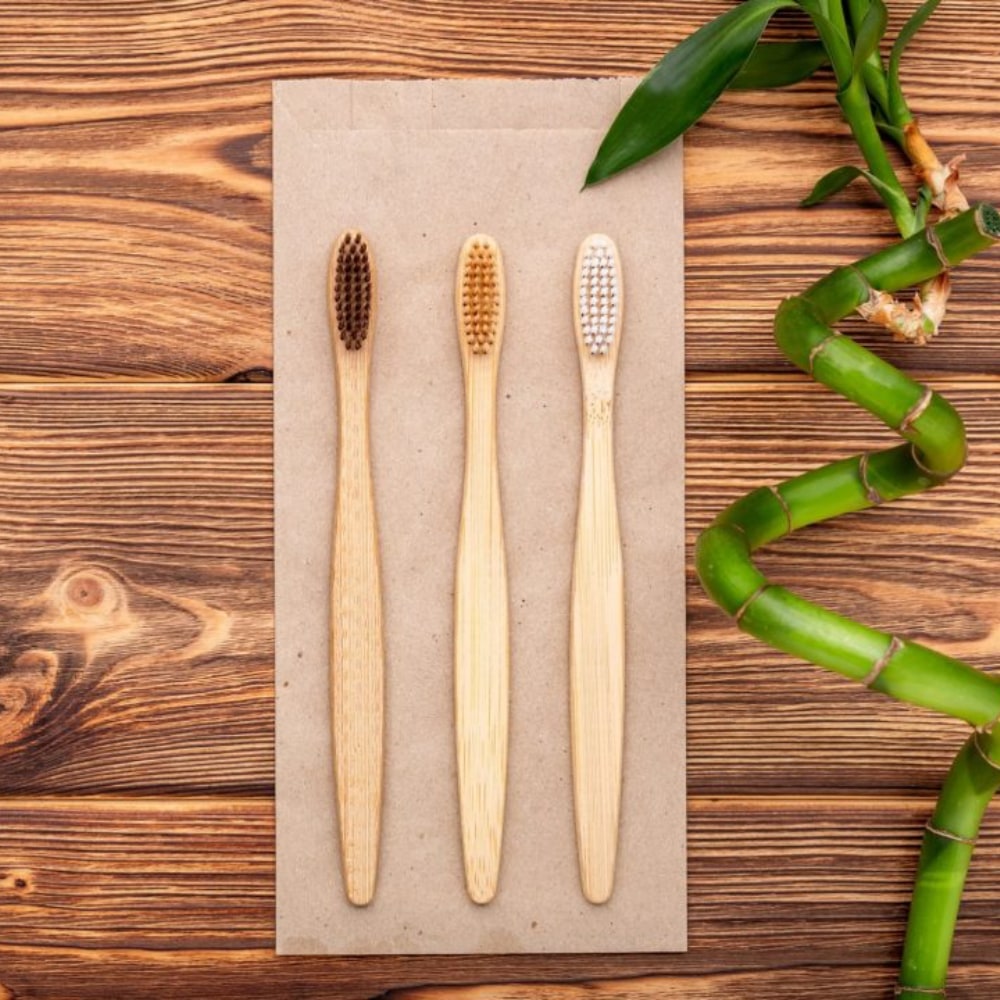 BAMBOO Četkica za zube - set od 4 komada