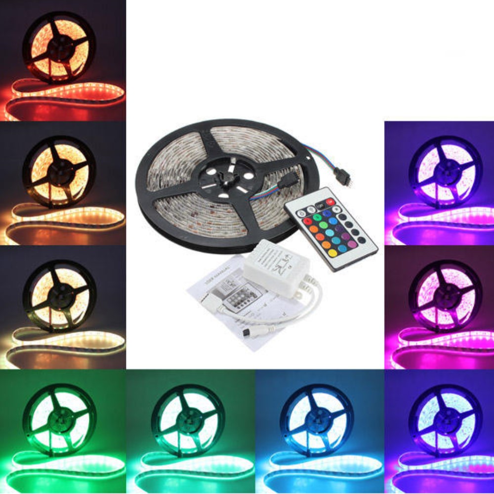 LED Traka RGB-W 5m sa daljinskim