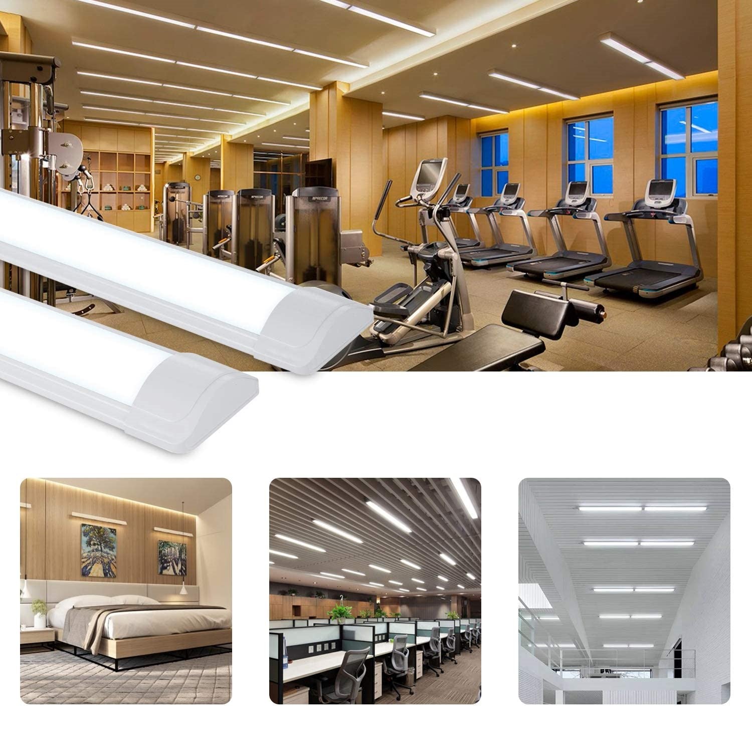 LED Stropna Svjetiljka TUBE 120W, 120cm