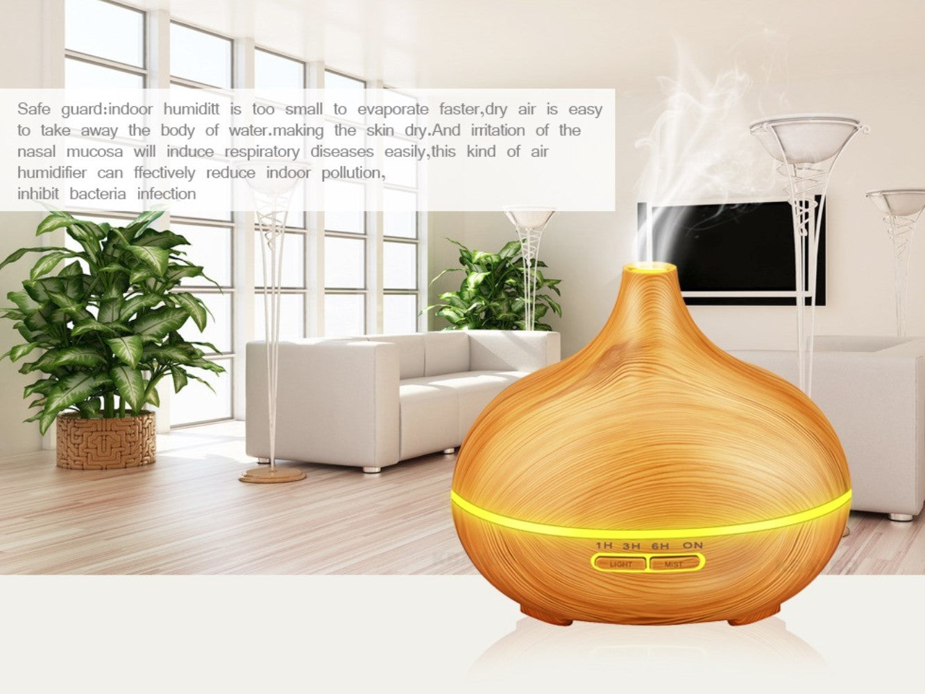 Difuzor / difuzer / aromatični ovlaživač zraka - dnevni boravak