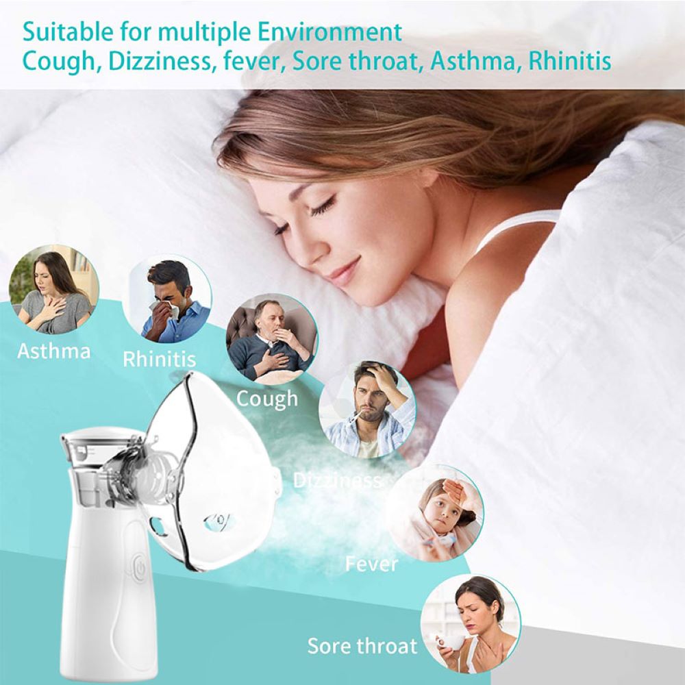 Prijenosni inhalator na baterije za bebe, djecu i odrasle