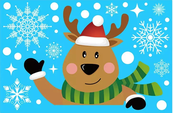 Božićne naljepnice