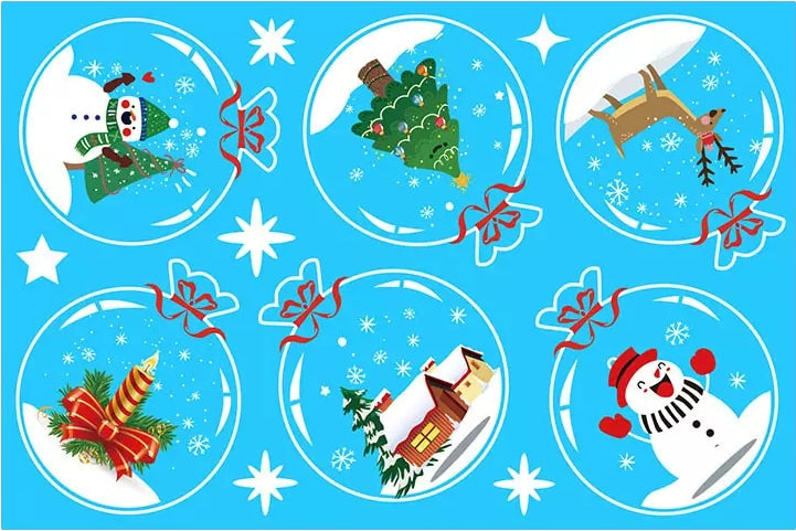 Božićne naljepnice