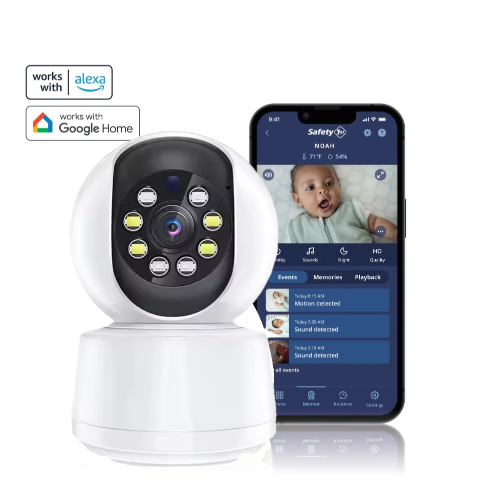 Pametni bežični Baby Monitor s noćnim vidom i dvosmjernim audiom