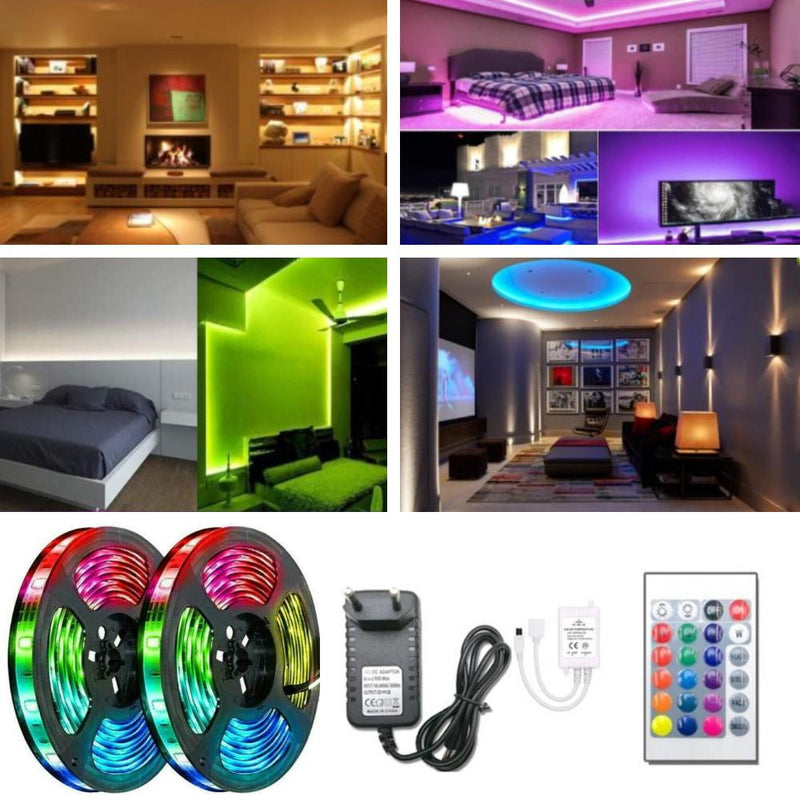 LED Traka RGB-W 5m sa daljinskim