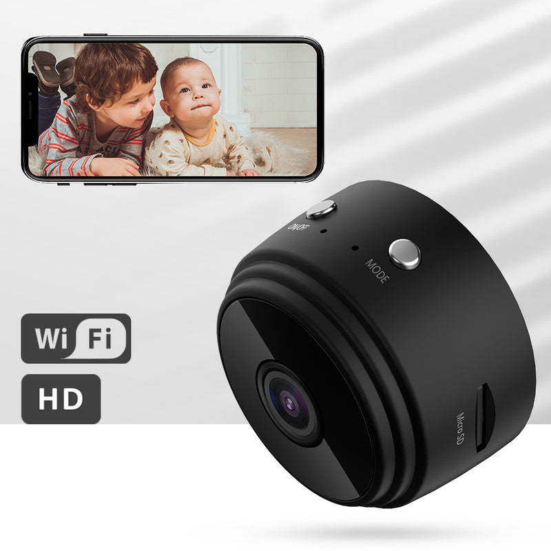 Mini nadzorna kamera, nadzor uživo, WiFi, dnevno-noćno snimanje